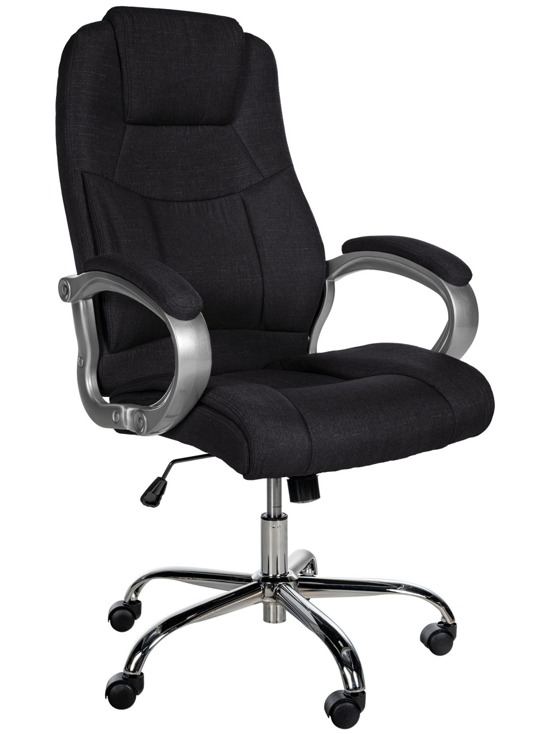 Kontorstol BIG Apollo stof, sort