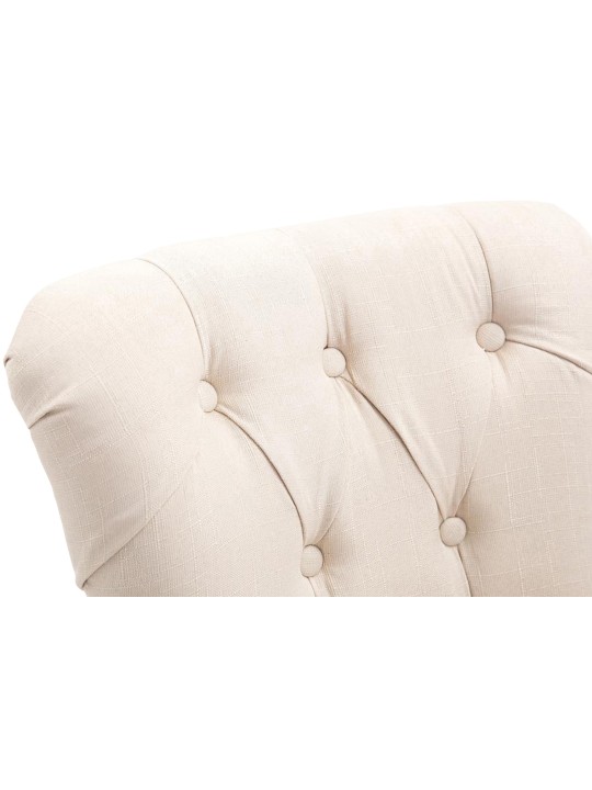 Barstol Lakewood stof, antik lys, creme