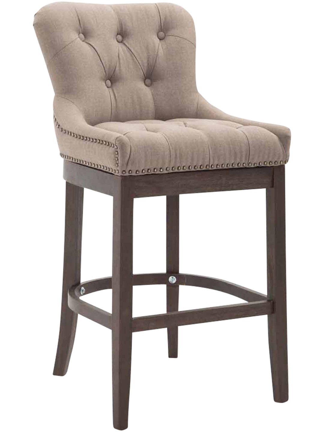 Barstol Lakewood stof, antik, taupe