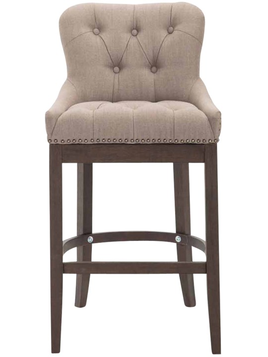 Barstol Lakewood stof, antik, taupe