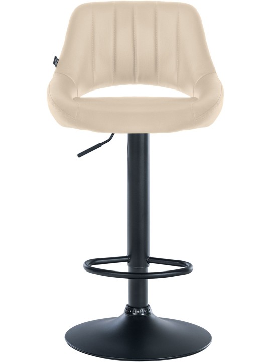 Barstol Milet imiteret læder, creme
