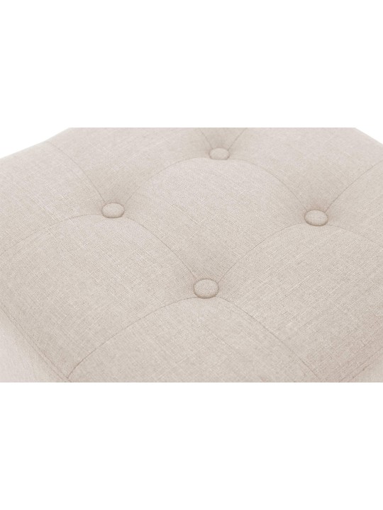 Farao skammel, antik lys, creme Farao skammel, antik lys, creme