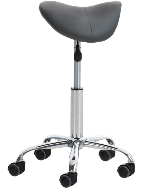 Sæt med 2 arbejdsskamler Reno imiteret læder, grå Sæt med 2 arbejdsskamler Reno imiteret læder, grå