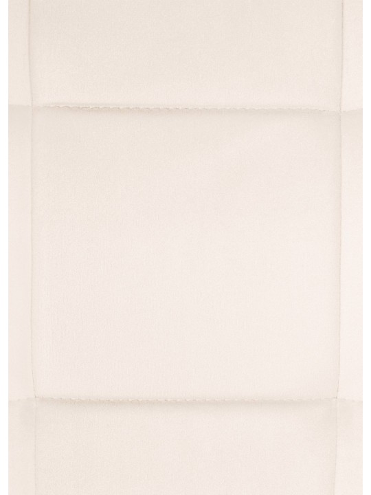 Sæt med 2 spisestuestole Vermont velvet, creme