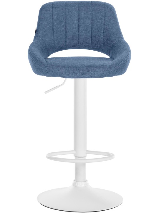 Barstol Milet stof, blå