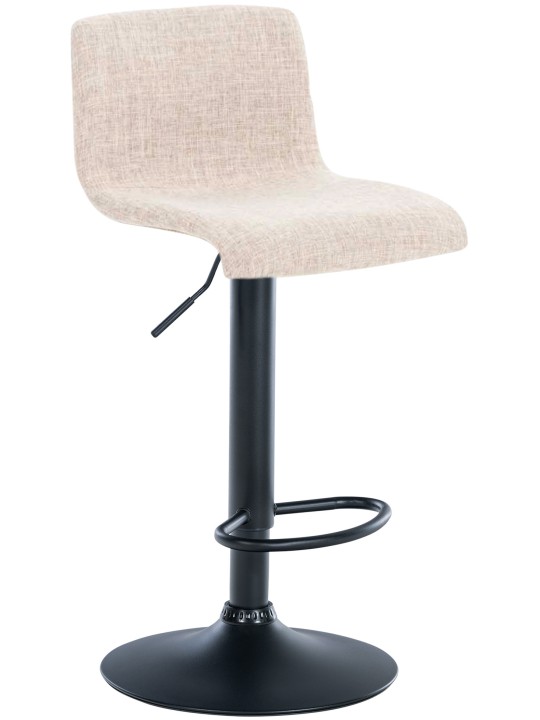 Barstol Hoover stof B, creme