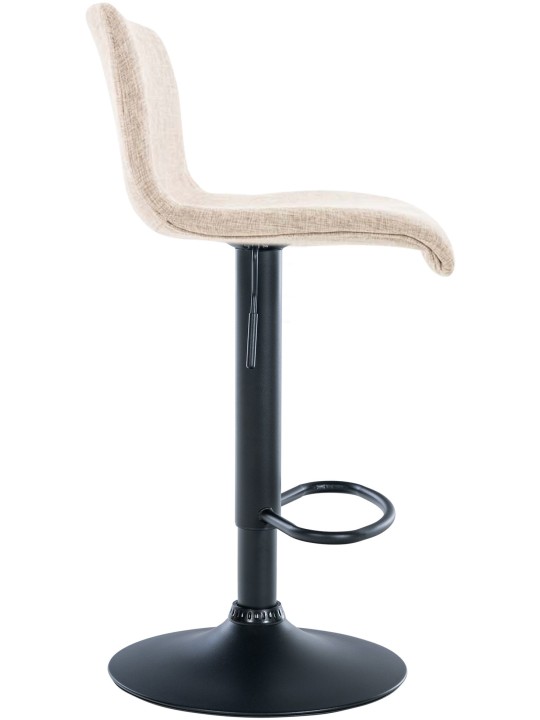 Barstol Hoover stof B, creme