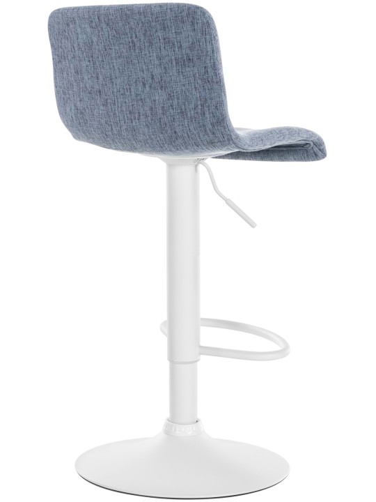 Barstol Hoover stof W, blå