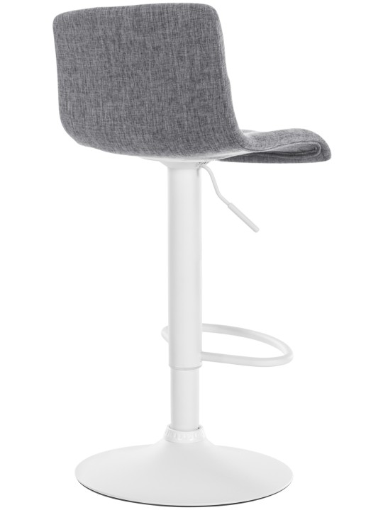 Barstol Hoover stof W, lysegrå