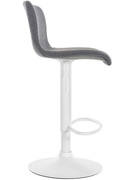 Barstol Hoover stof W, lysegrå