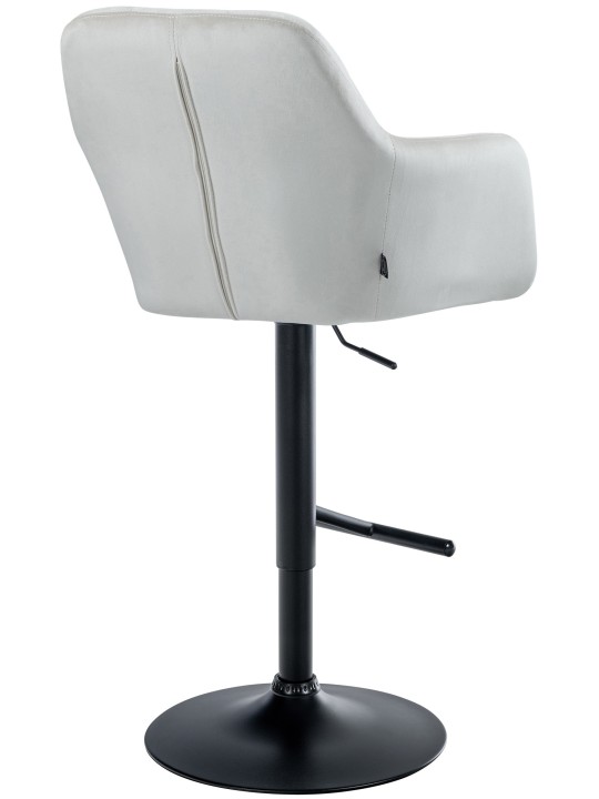 Barstol Natoma velvet, creme