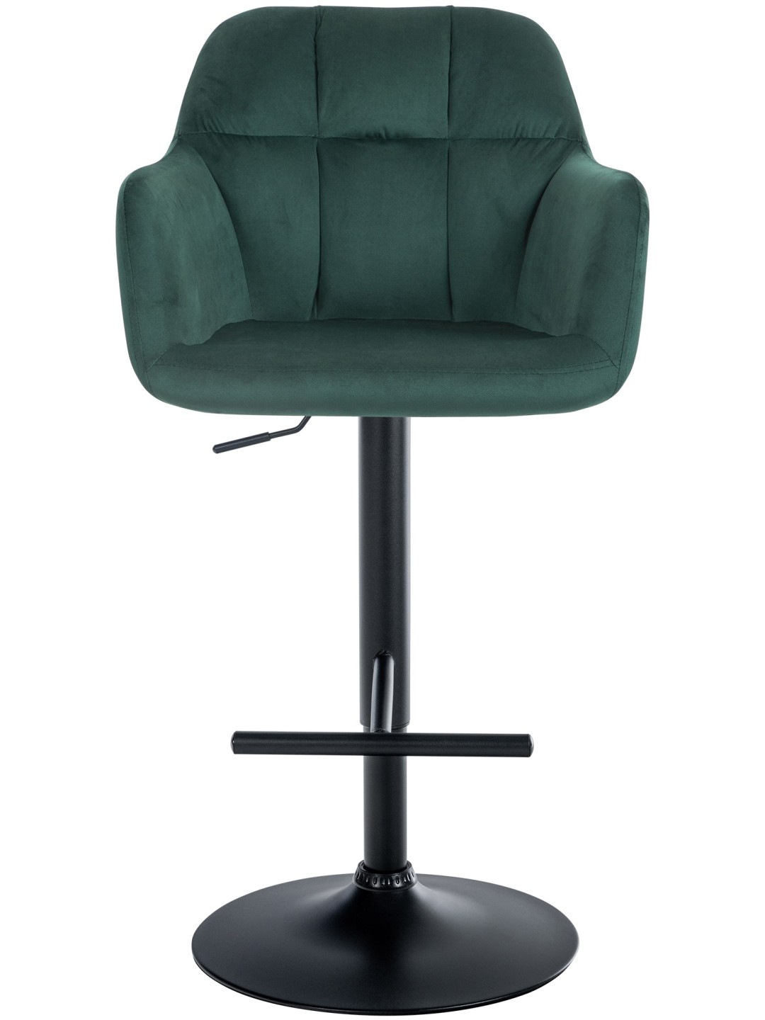Barstol Natoma velvet, grøn
