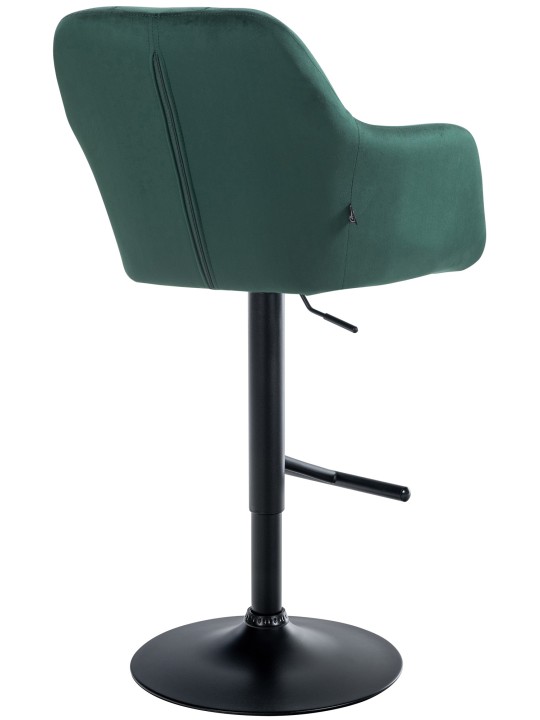 Barstol Natoma velvet, grøn