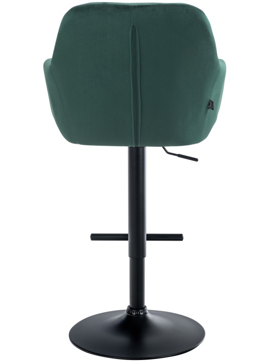 Barstol Natoma velvet, grøn