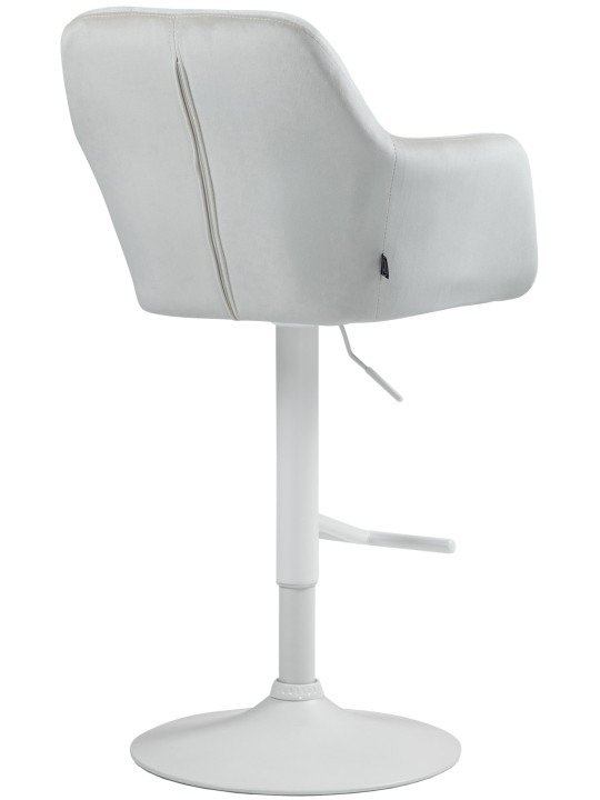Barstol Natoma velvet, creme