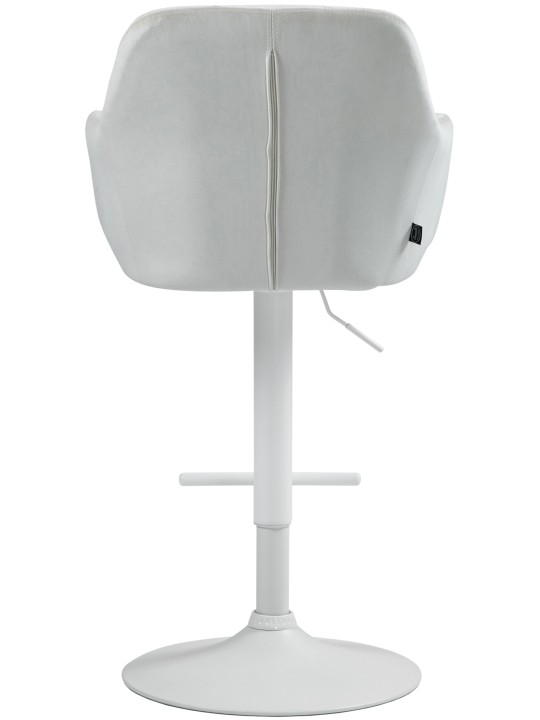 Barstol Natoma velvet, creme