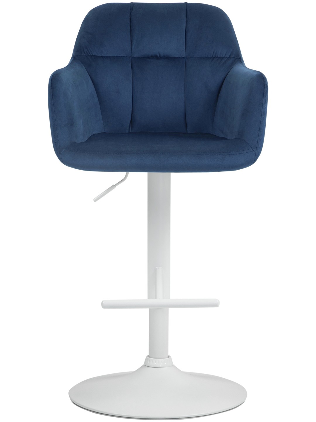 Barstol Natoma velvet, blå