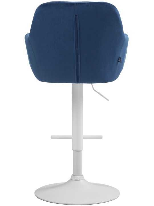 Barstol Natoma velvet, blå