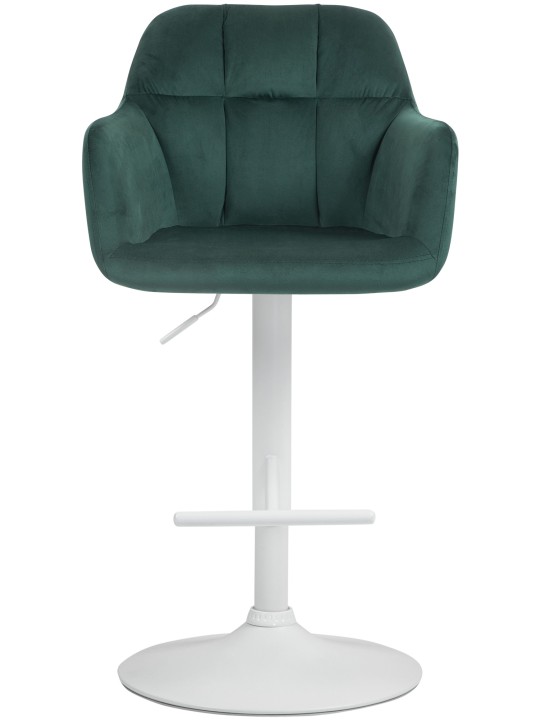 Barstol Natoma velvet, grøn
