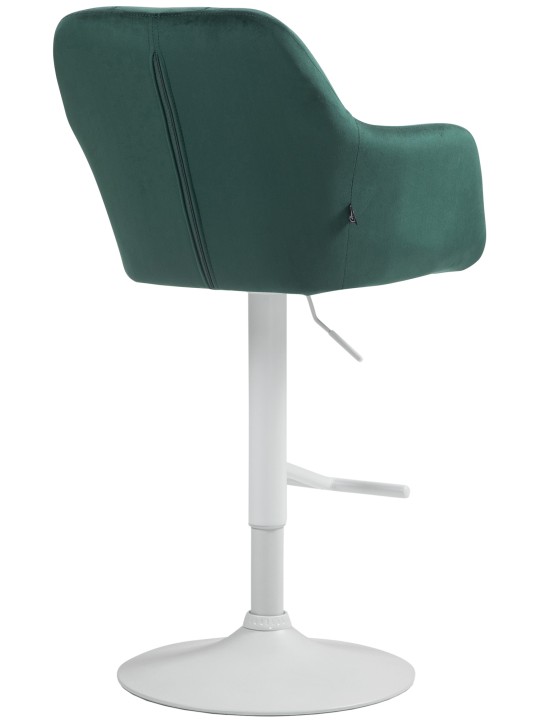 Barstol Natoma velvet, grøn