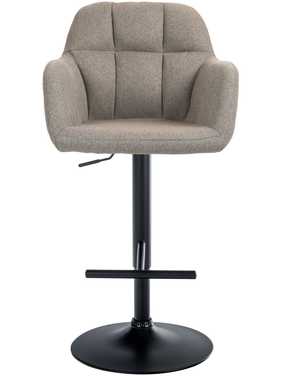 Barstol Natoma stof, taupe