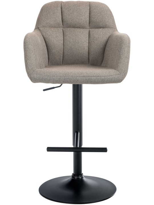 Barstol Natoma stof, taupe