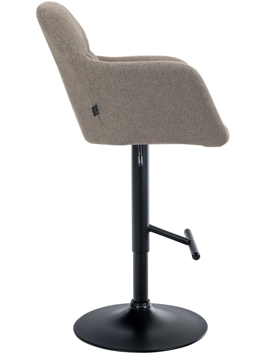 Barstol Natoma stof, taupe