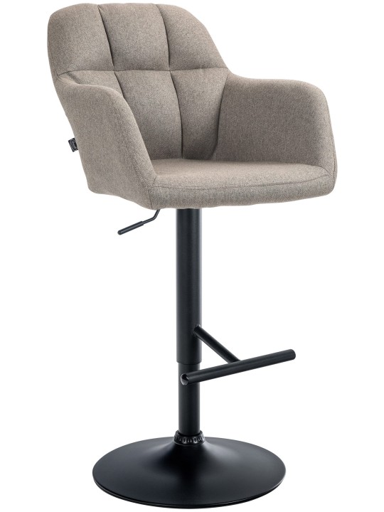 Barstol Natoma stof, taupe