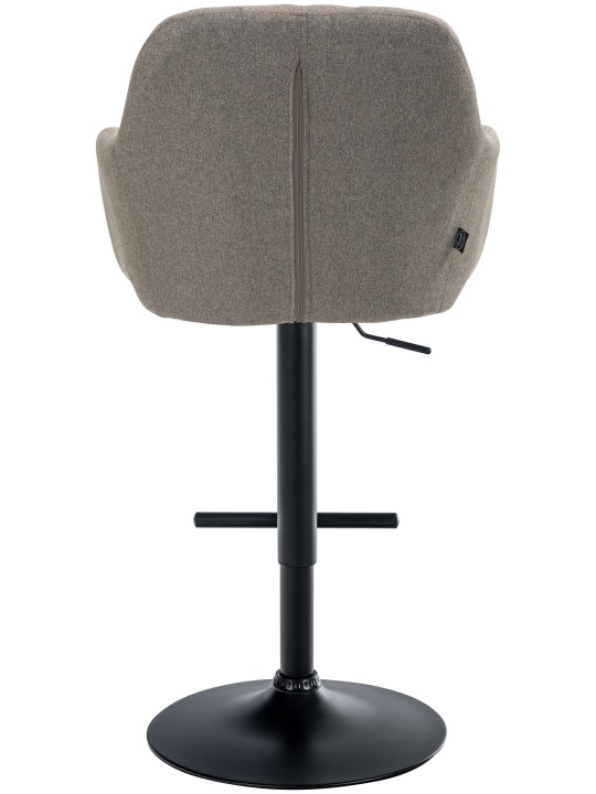 Barstol Natoma stof, taupe