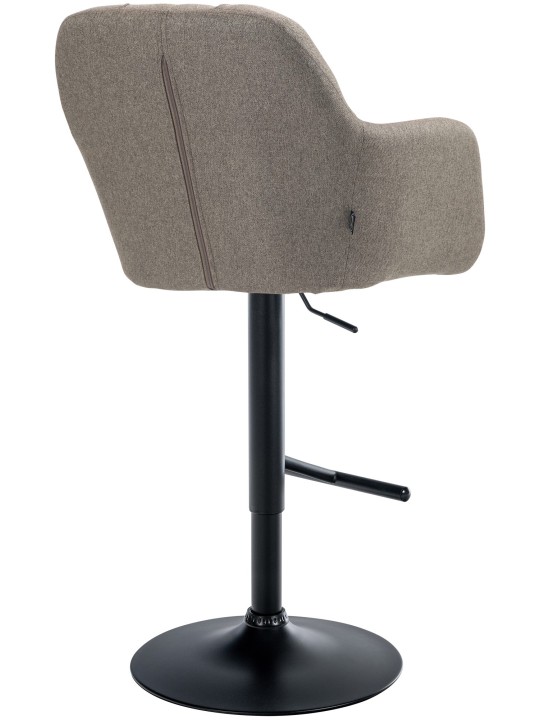 Barstol Natoma stof, taupe