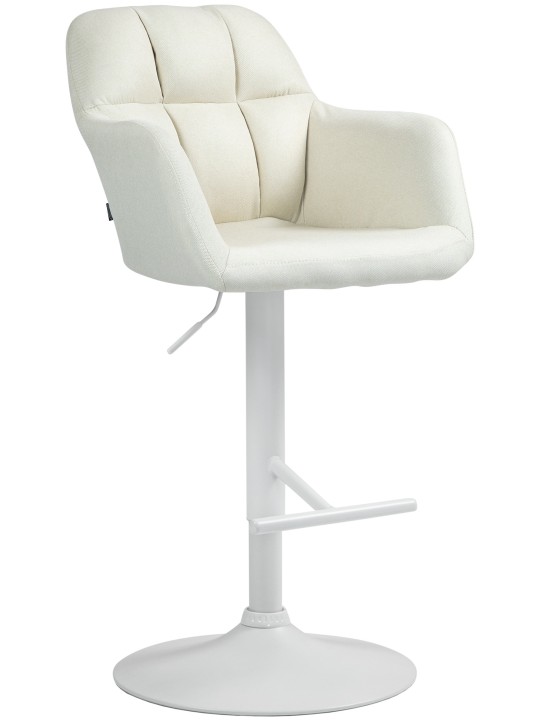 Barstol Natoma stof, creme