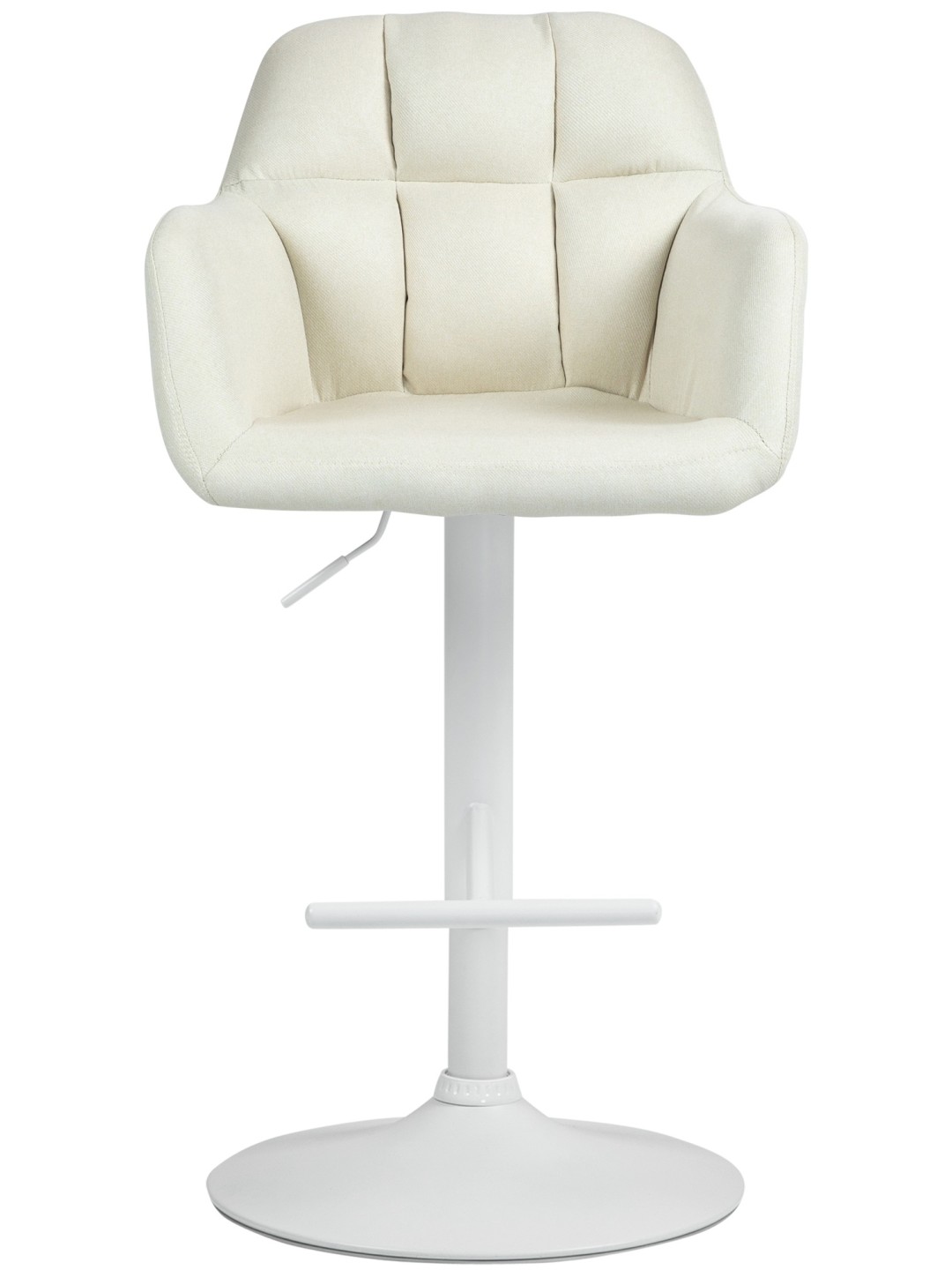 Barstol Natoma stof, creme