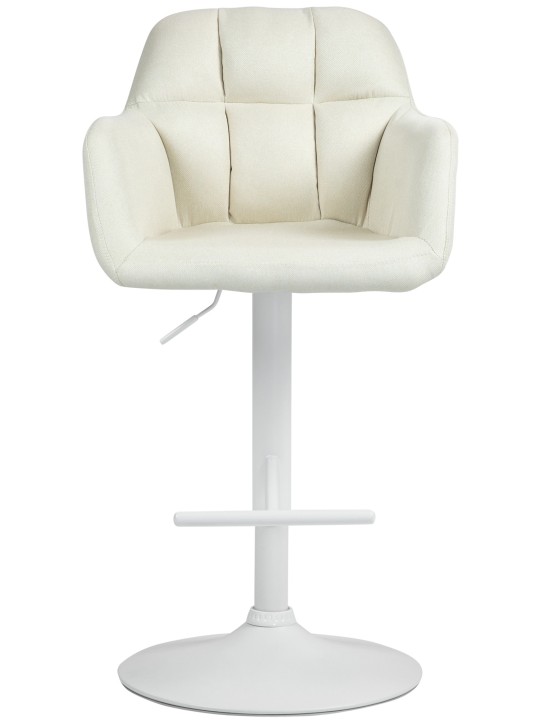 Barstol Natoma stof, creme