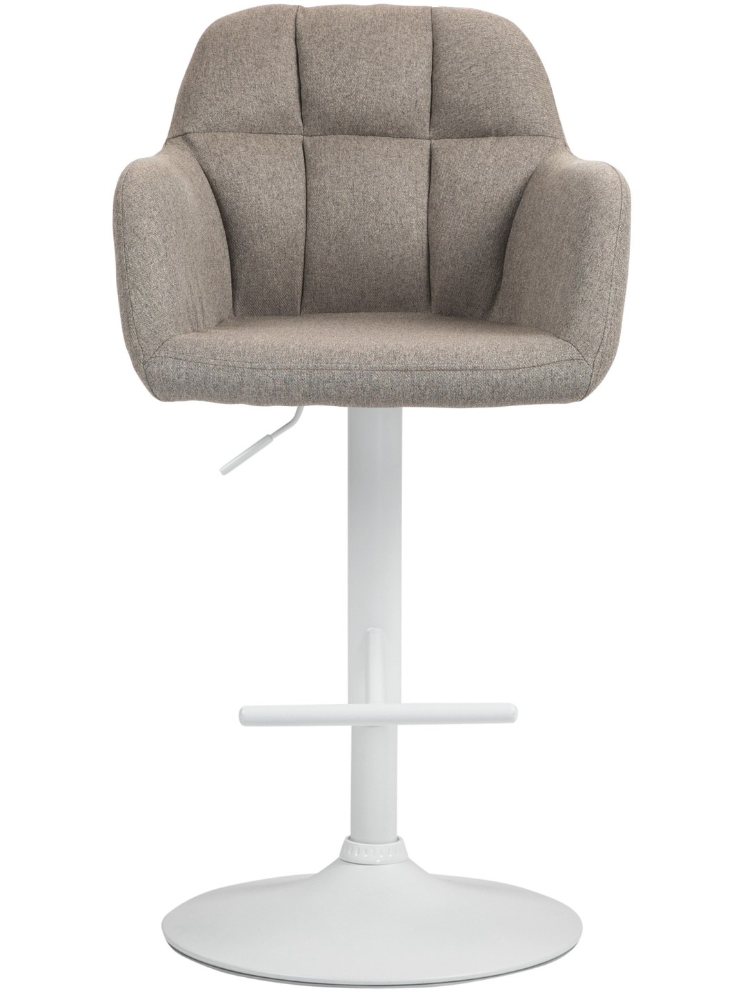 Barstol Natoma stof, taupe