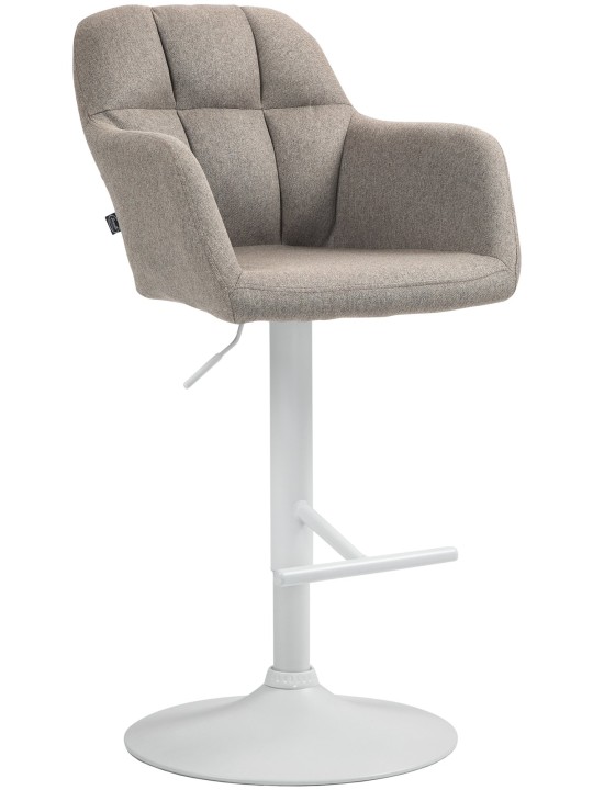 Barstol Natoma stof, taupe