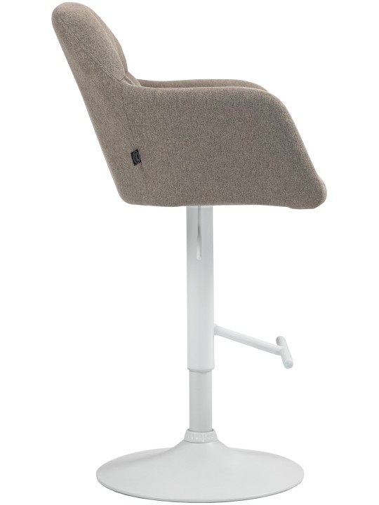 Barstol Natoma stof, taupe