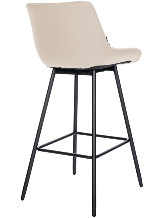 Barstol Weston imiteret læder, creme Barstol Weston imiteret læder, creme