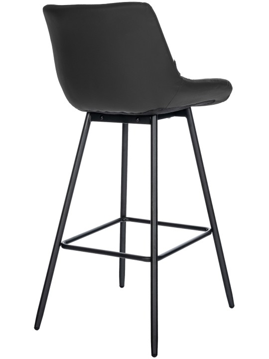 Barstol Weston imiteret læder, sort Barstol Weston imiteret læder, sort