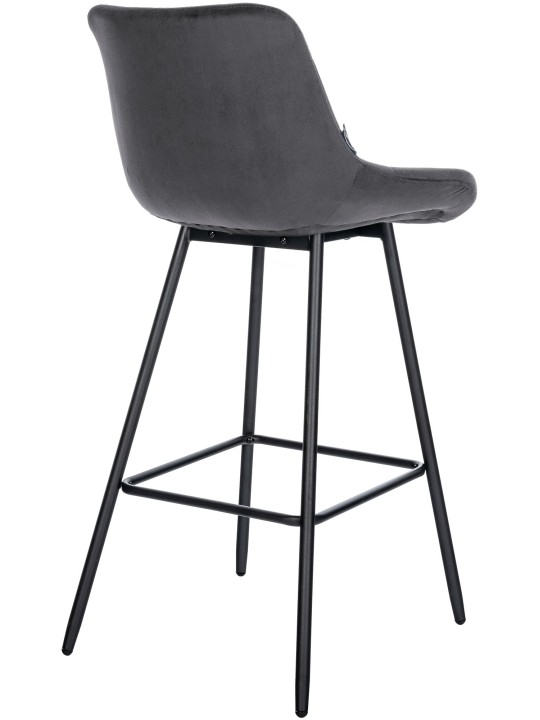 Barstol Weston velvet, mørkegrå Barstol Weston velvet, mørkegrå