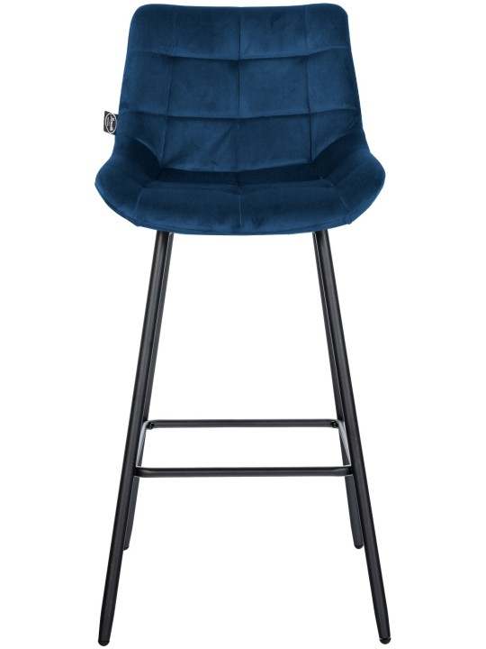 Barstol Weston velvet, blå Barstol Weston velvet, blå