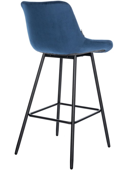 Barstol Weston velvet, blå Barstol Weston velvet, blå