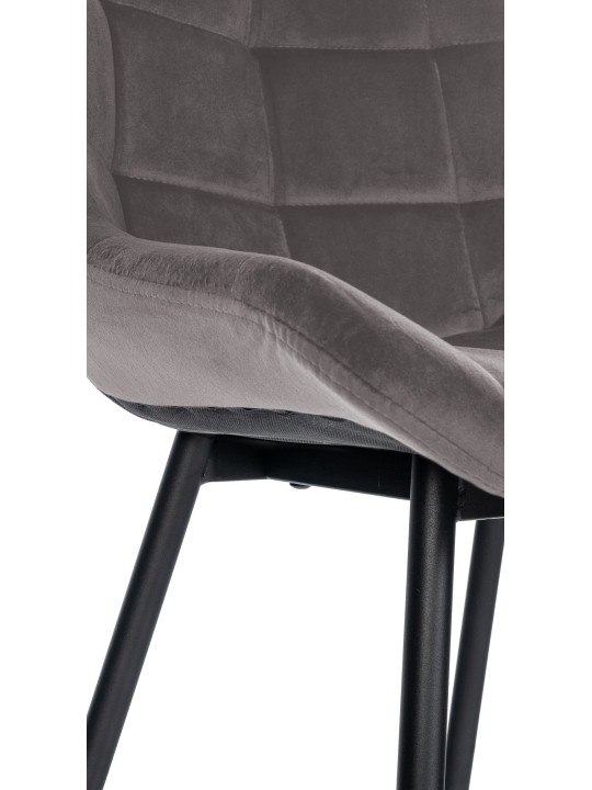 Barstol Weston velvet, grå Barstol Weston velvet, grå