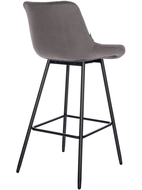 Barstol Weston velvet, grå Barstol Weston velvet, grå