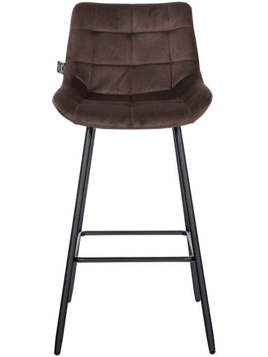 Barstol Weston velvet, brun Barstol Weston velvet, brun