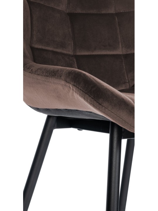 Barstol Weston velvet, brun Barstol Weston velvet, brun