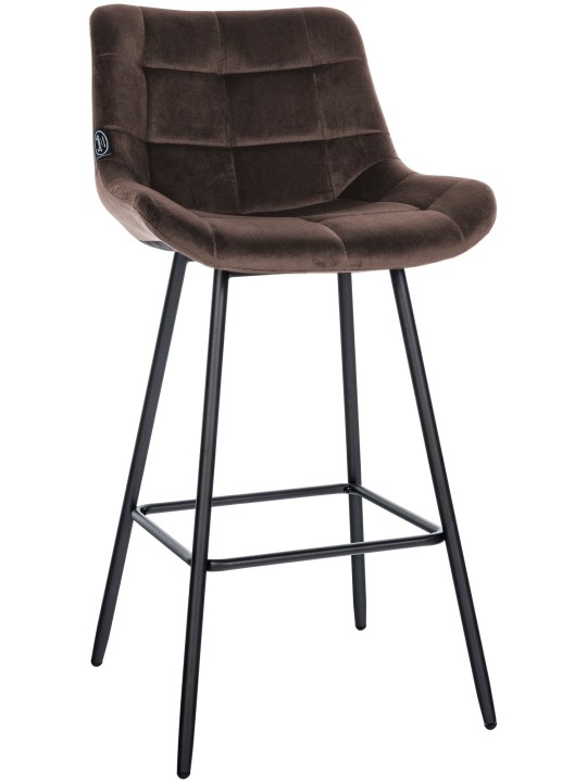 Barstol Weston velvet, brun Barstol Weston velvet, brun