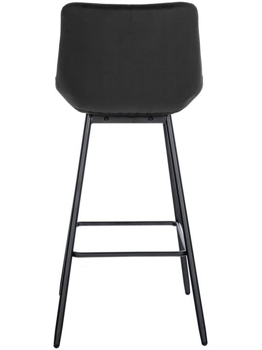 Barstol Weston velvet, sort Barstol Weston velvet, sort