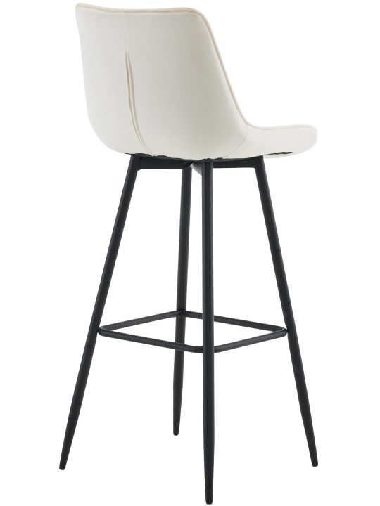 Barstol Dartford fløjl, creme