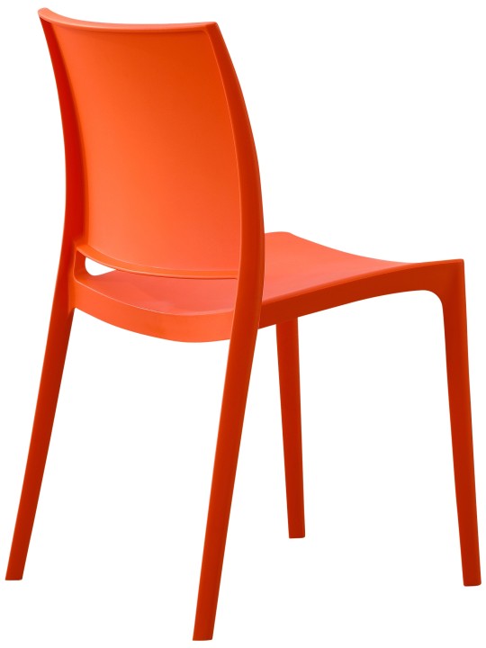 Sæt med 2 stole Meton, orange
