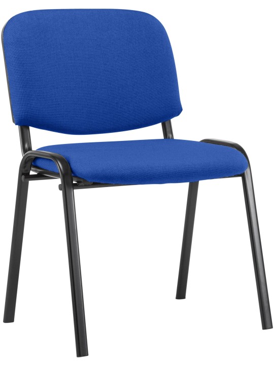 Besøgsstol Ken stof, blå Besøgsstol Ken stof, blå